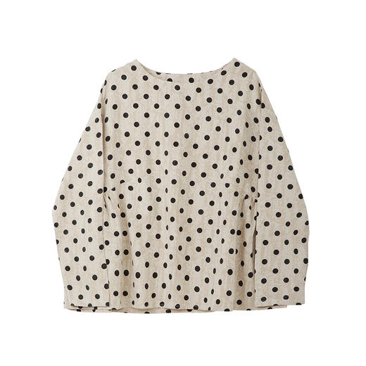 波点圆领衫 商品图1