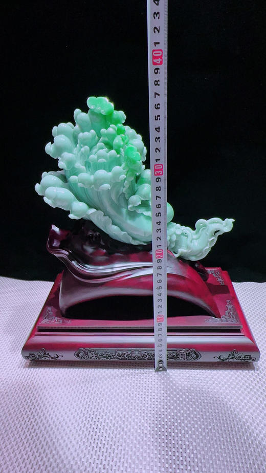 620289翡翠摆件【财源茂盛 财源滚滚】 商品图1