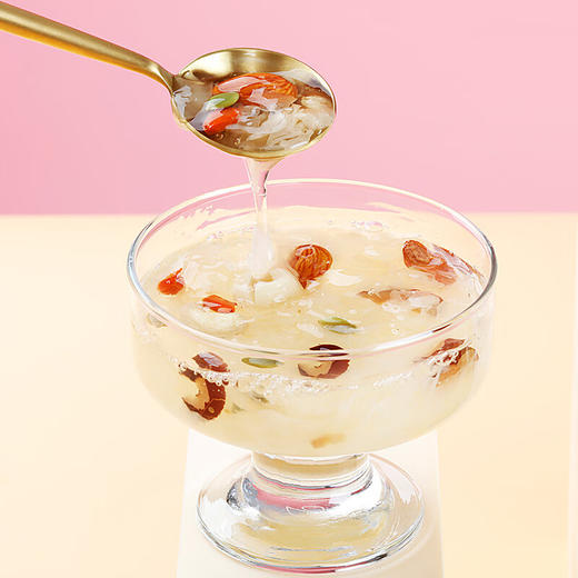 天生好果每日坚果即食银耳羹1260g早餐代餐6杯装红枣莲子木瓜桂圆 商品图2