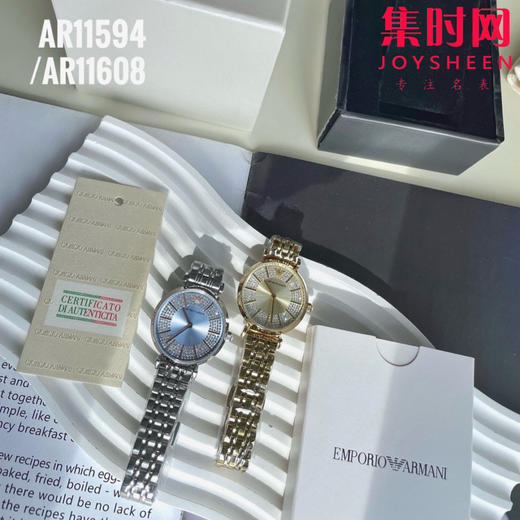 原单阿玛尼ARMANI 满天星 AR11594女士腕表
机芯：原装进口石英机芯 商品图5