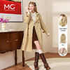 韩版英伦风双排扣长款风衣F4232690 商品缩略图0