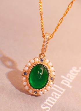 1.8ct 祖母绿吊坠