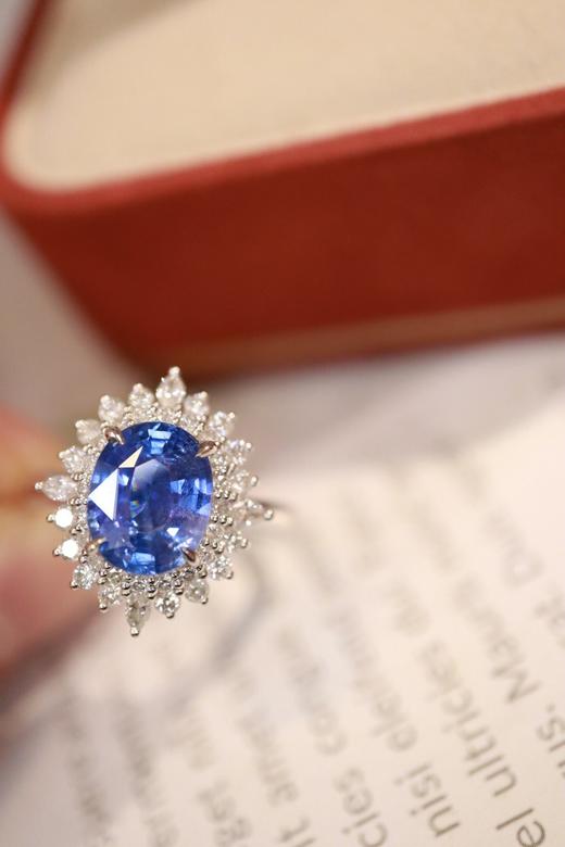 2.56ct 蓝宝石戒指 商品图3