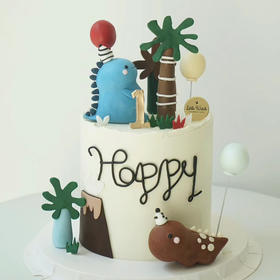 LITTLE WITCH造型蛋糕 恐龙宝宝