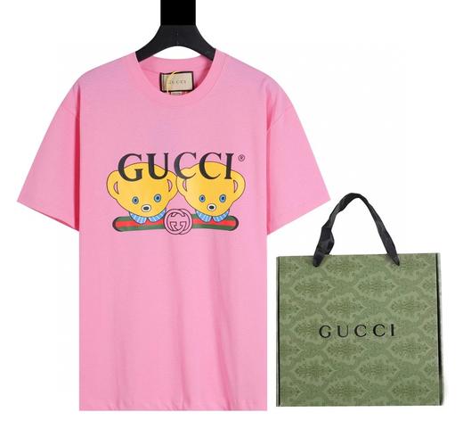 GG家  2023新款 小熊头像印花短袖T恤（Y*BG） 商品图0