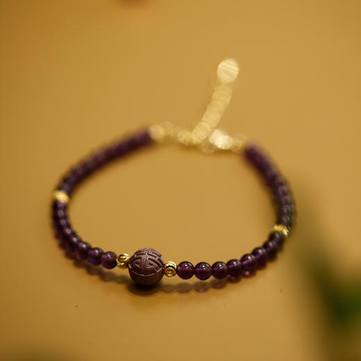 紫烟·帝元降真香珠风雅首饰，降真香气绕，芬芳馥郁，引瑞鹤啸九天【G】 商品图5