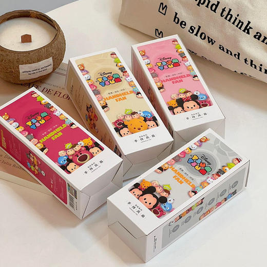 「高颜值！手持风扇」松松可爱熊熊系列手持风扇 居家日用可充电小风扇三档迷你风扇礼盒 商品图2