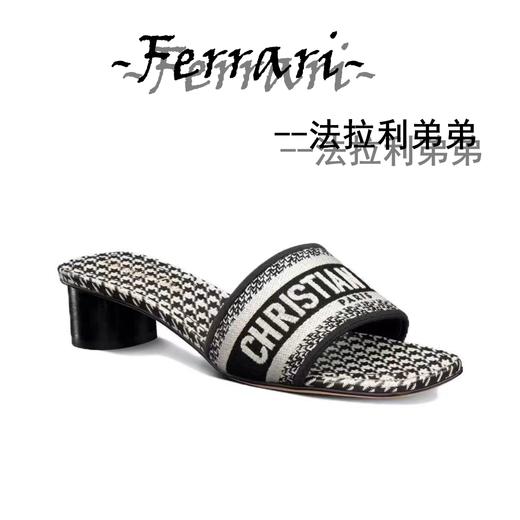 D家 Dway 棉质 舒适休闲 一字拖鞋 女款 商品图10