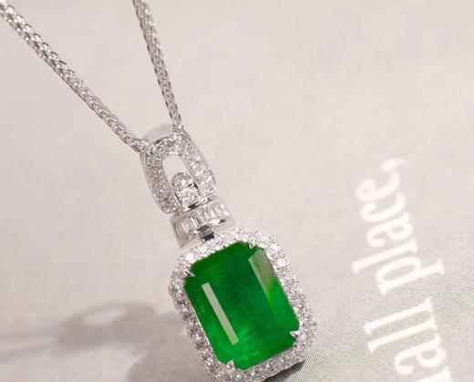 2ct 祖母绿吊坠 商品图3