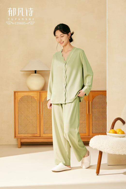 郁凡诗女家居睡衣上下套Y39605 商品图4