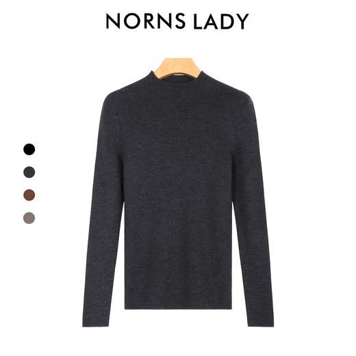 NORNS LADY/诺恩【一线成衣】秋冬新款女装打底羊毛衫显瘦紧身打底衫T24SA43004【现货】-12.16直播 商品图2