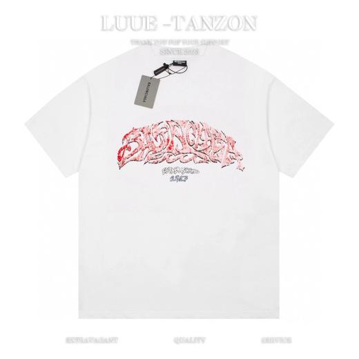 B家 2023SS 喷墨涂鸦印花短袖男女同款（Y*BG） 商品图0