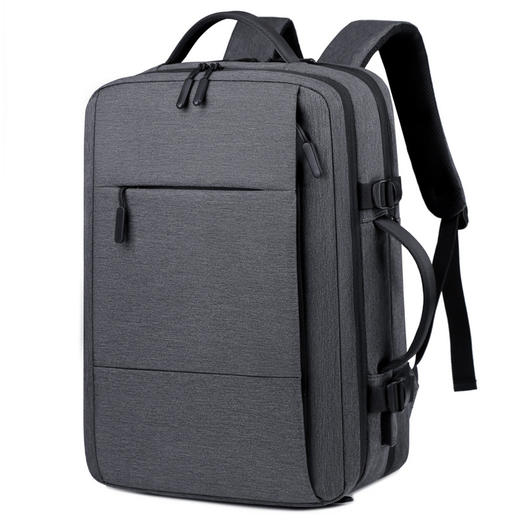 【可扩容双肩包】笔记本电脑包 拓展大容量出差旅行背包 国庆假期出游背包 商品图4