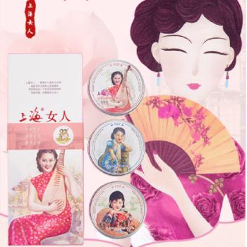 上海女人雪花膏三件套护肤礼盒护手霜生日礼物给女生妈妈伴手礼特产 商品图5