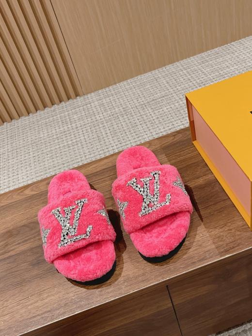 驴家   新泰迪渐变羊毛拖鞋?? 品质(HD) 商品图1