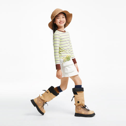 女童多彩条纹打底衫安奈儿童装实体店同款AG431618 商品图5