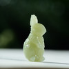 【经典】天然和田玉萌宠玉兔挂件  商品缩略图2