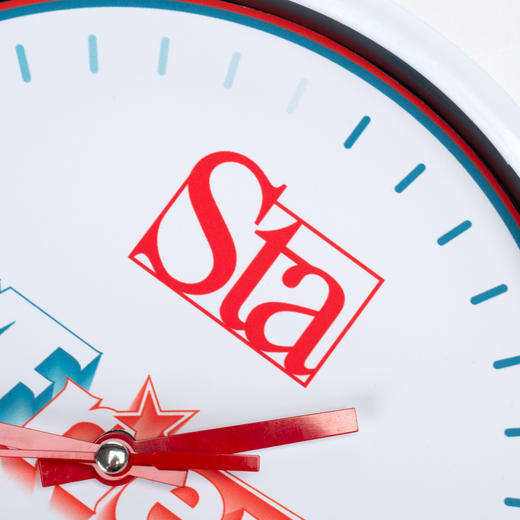 STA2024生活周边STAFRIENDS墙挂装饰石英钟表 商品图6