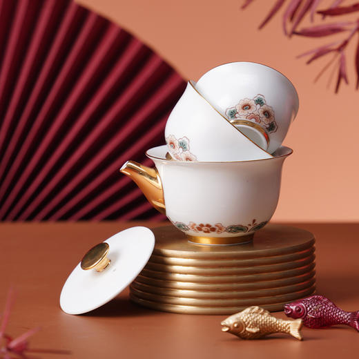 陶溪川 东方宇宙-藻井纹样旅行茶具 商品图3