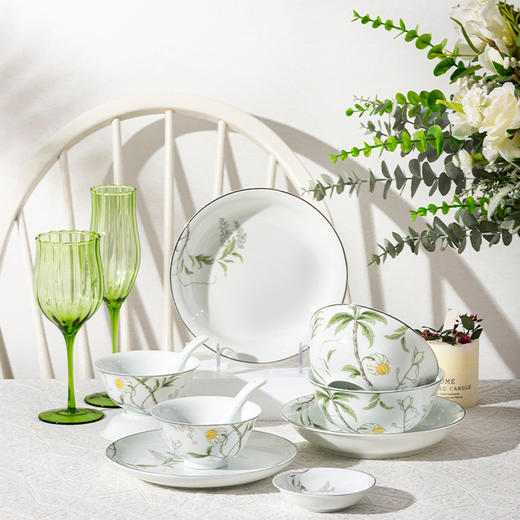 陶溪川 陶溪花园-春晓二人食餐具 商品图2