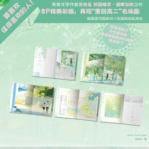 【全2册】柠檬汽水糖.1+完结篇 苏拾五著 商品图5