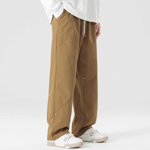 【新款DSL】大依优型大码男装直筒休闲运动裤加肥加大男裤潮流韩版卫裤 商品图8