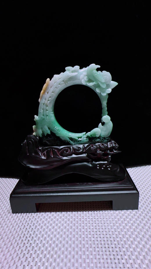 620303翡翠摆件【喜上眉梢】 商品图5