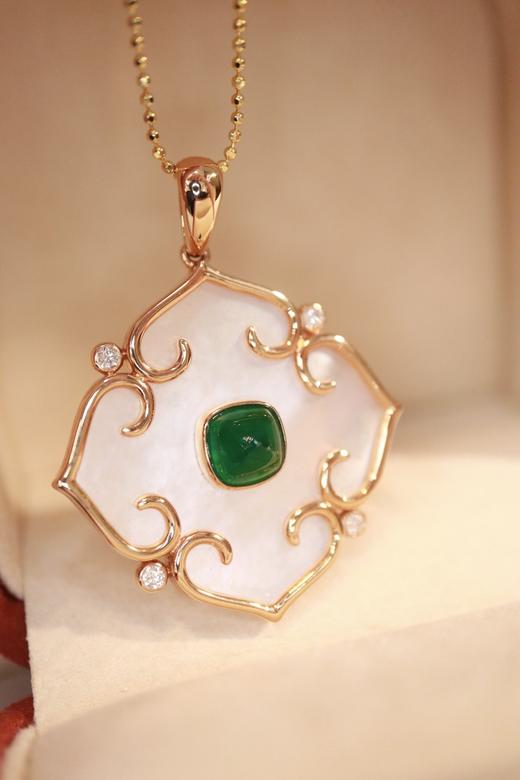 1.13ct 祖母绿吊坠 商品图5