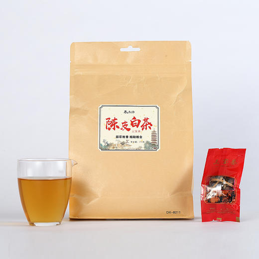 春之秘语丨三宝茶 陈皮白茶 2018年新会陈皮+2018年福鼎白茶 250g 商品图6