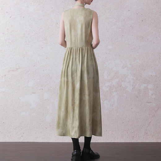 裁缝学苑AQ347假两件新中式设计感背心连衣裙纸样女装裙子服装打板 商品图3