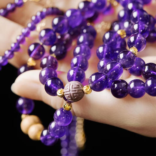 紫烟·帝元降真香珠风雅首饰，降真香气绕，芬芳馥郁，引瑞鹤啸九天【G】 商品图2