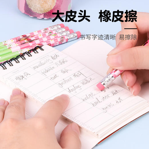 迪士尼卡通铅笔30/50支三角杆3-6岁儿童写字练字HB铅笔小学生专用 商品图1