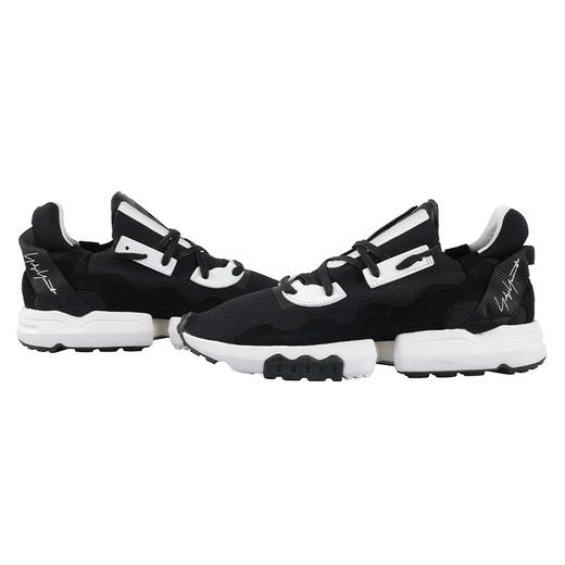 Y-3 男士织物真皮运动休闲鞋 12086 商品图2