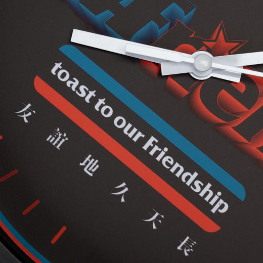 STA2024生活周边STAFRIENDS墙挂装饰石英钟表 商品图9