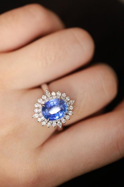 2.56ct 蓝宝石戒指 商品图7