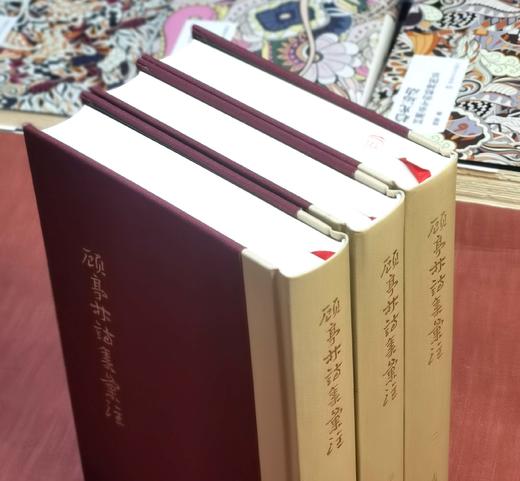 中国古典文学丛书典藏版：《顾炎武诗集汇注》，布面精装，函套装，全三册，清 顾炎武著，王蘧常注，上海古籍出版社2021年一版一印，仅印1500册，定价360，售价：160，品相95成。 商品图2