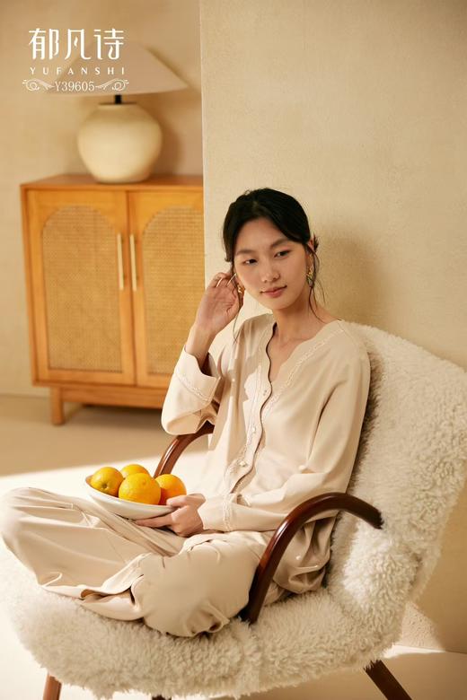 郁凡诗女家居睡衣上下套Y39605 商品图1