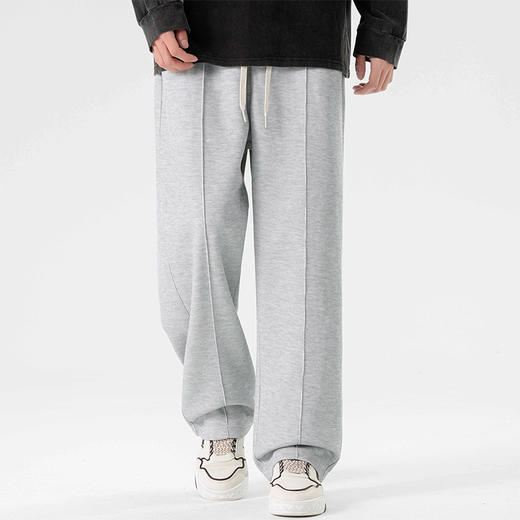 【新款DSL】大依优型大码男装直筒休闲运动裤加肥加大男裤潮流韩版卫裤 商品图7