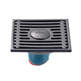 地漏/KDL-12Q/SUS201枪灰色（4.2mm）/方形盖/洗衣机