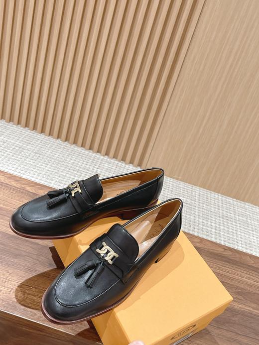 T*D2023 新款吊穗流苏低跟乐福鞋 商品图1