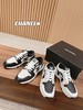 Chan*l 小香 23A新款 全皮 熊猫配色 菱格小白鞋 休闲 运动鞋 低帮（DH） 商品缩略图0