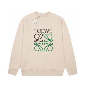 罗**威  23Fw 字母刺绣圆领卫衣（Y*BG）