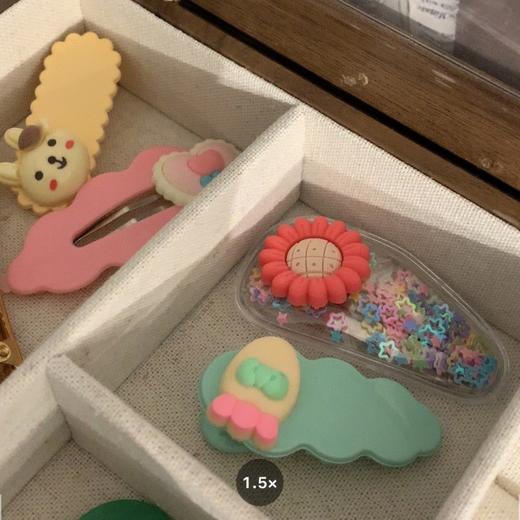 「60个装！发夹盲盒」盲盒一组随机60个发夹盲盒福袋可爱学生发夹时尚饰品 商品图3