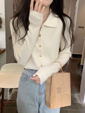 Im Presionismo纯色云感包芯纱针织衫系列