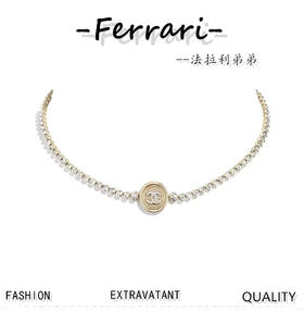 香奶奶 新款珍珠重工项链 Zp一摸一样的原单货！