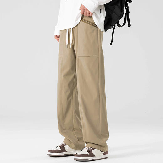 【新款DSL】大依优型大码男装直筒休闲运动裤加肥加大男裤潮流韩版卫裤 商品图7