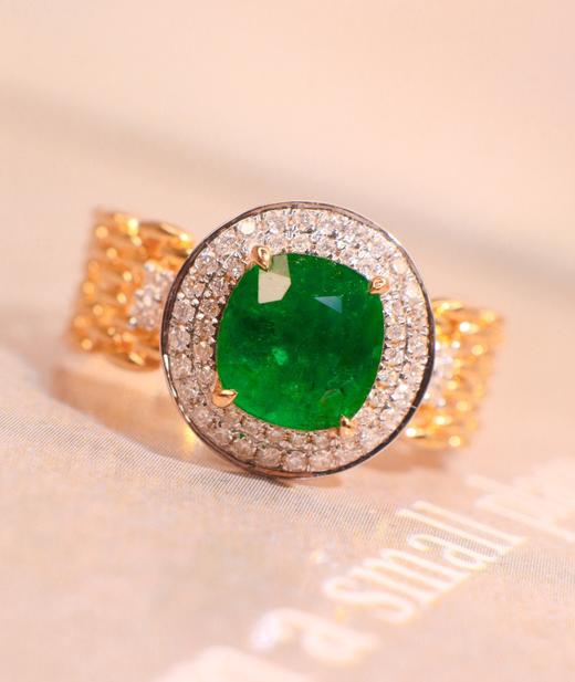 1.55ct 祖母绿戒指 商品图0