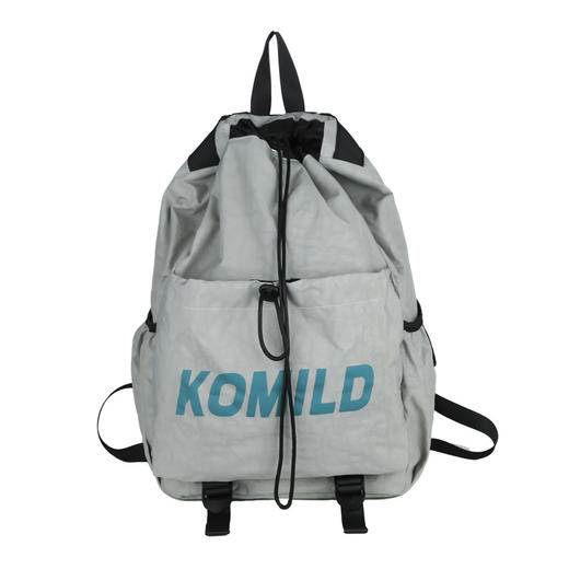 【户外运动轻便抽绳双肩包】男女款束口包登山包 大学生上课包补课包 商品图7