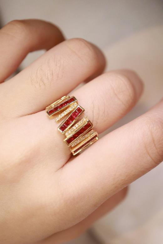 2.12ct 红宝石戒指 商品图7