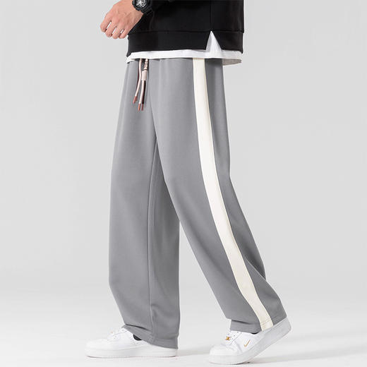 【新款DSL】大依优型大码男装直筒休闲运动裤加肥加大男裤潮流韩版卫裤 商品图4